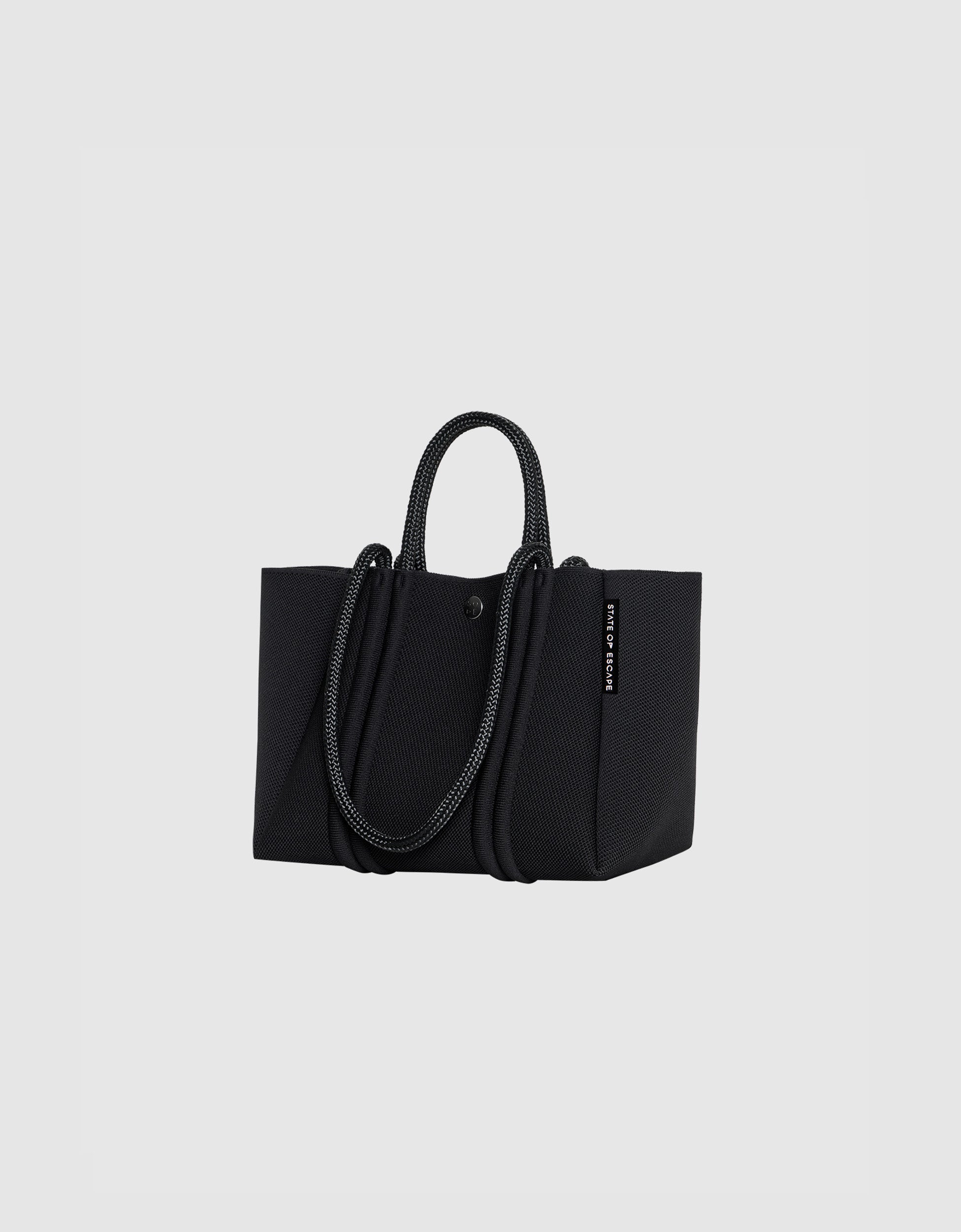 Meridian small tote in black