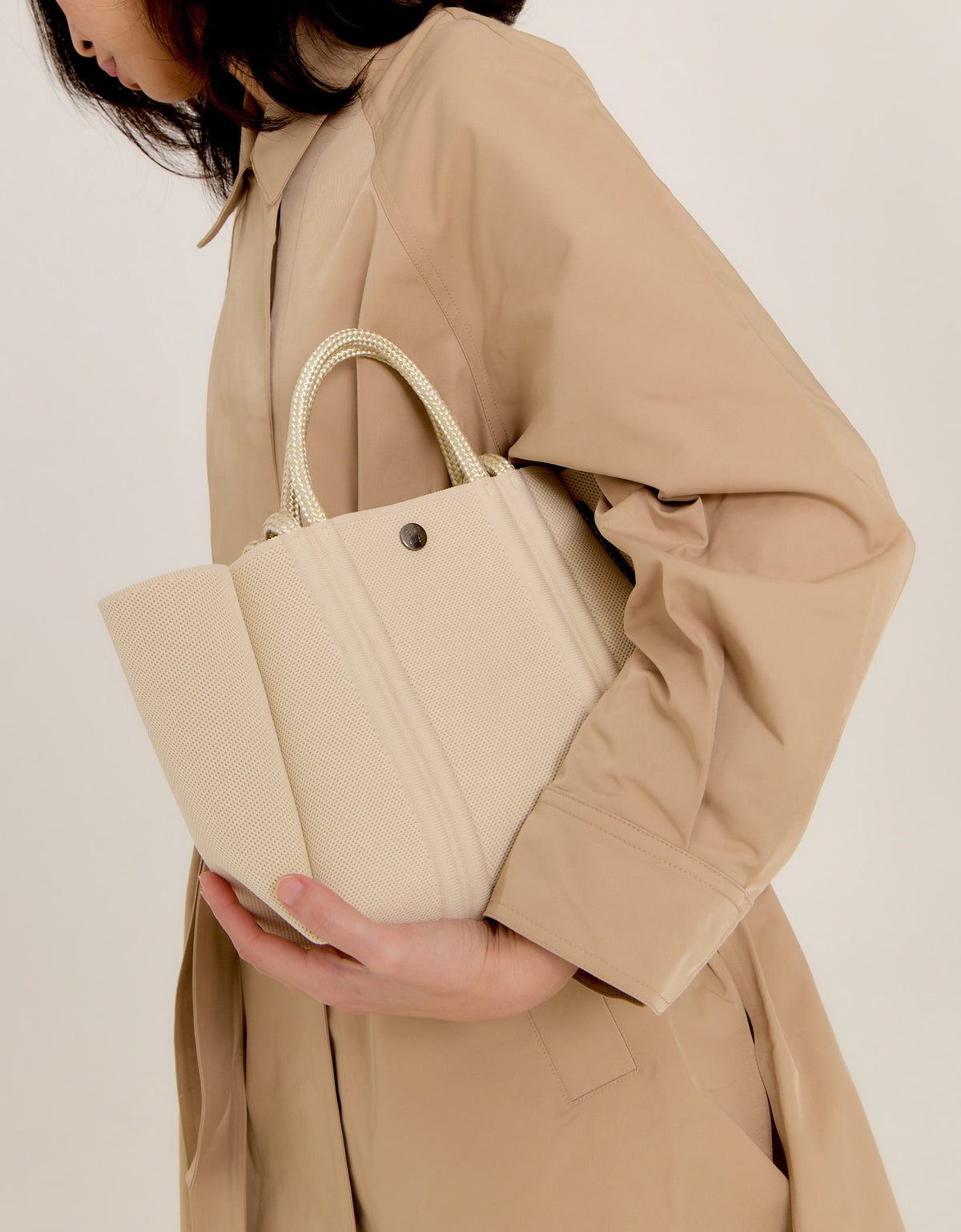 Meridian small tote crema
