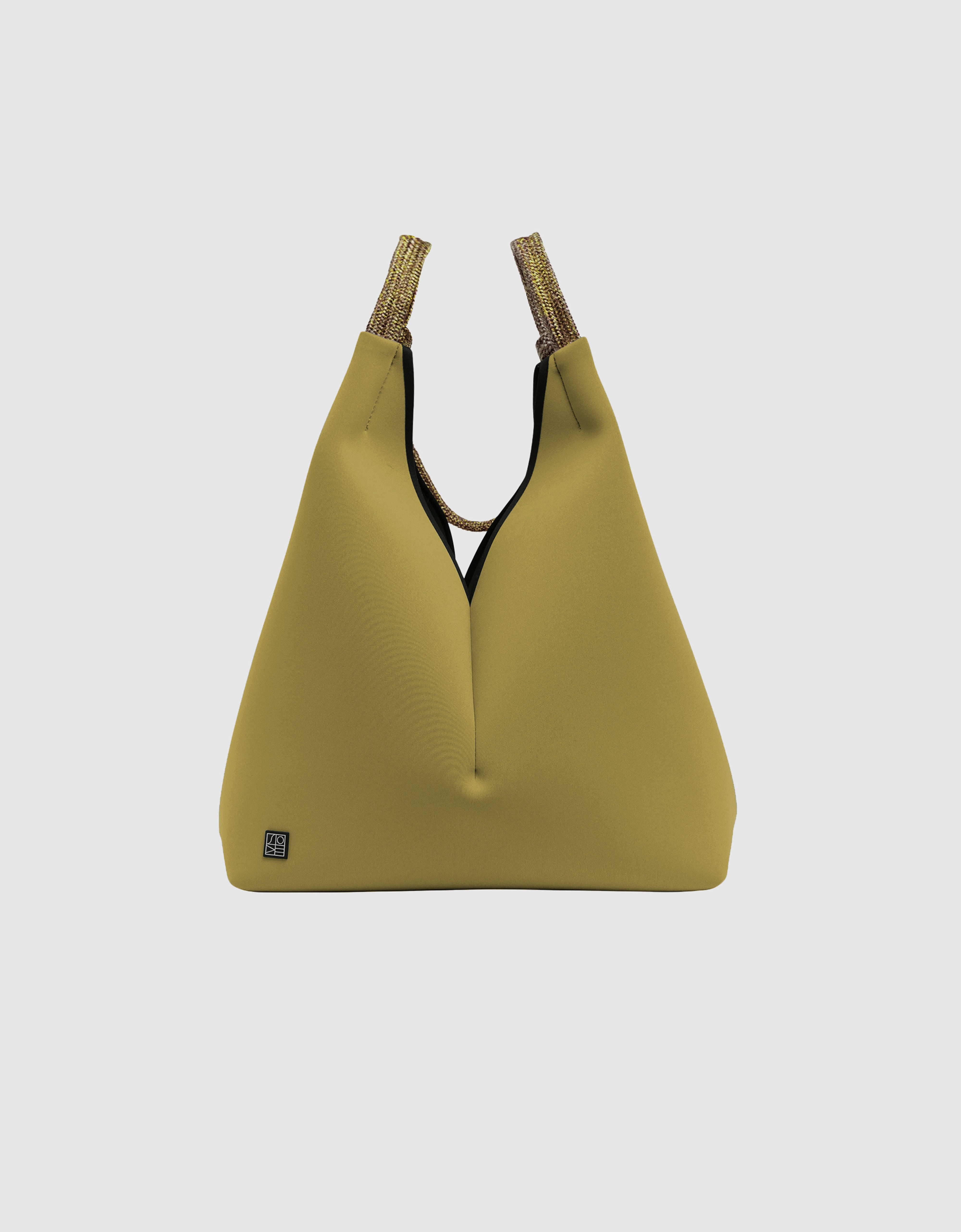 Solstice tote in olive oil