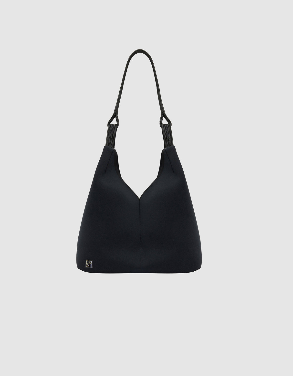 Solstice mini tote in black