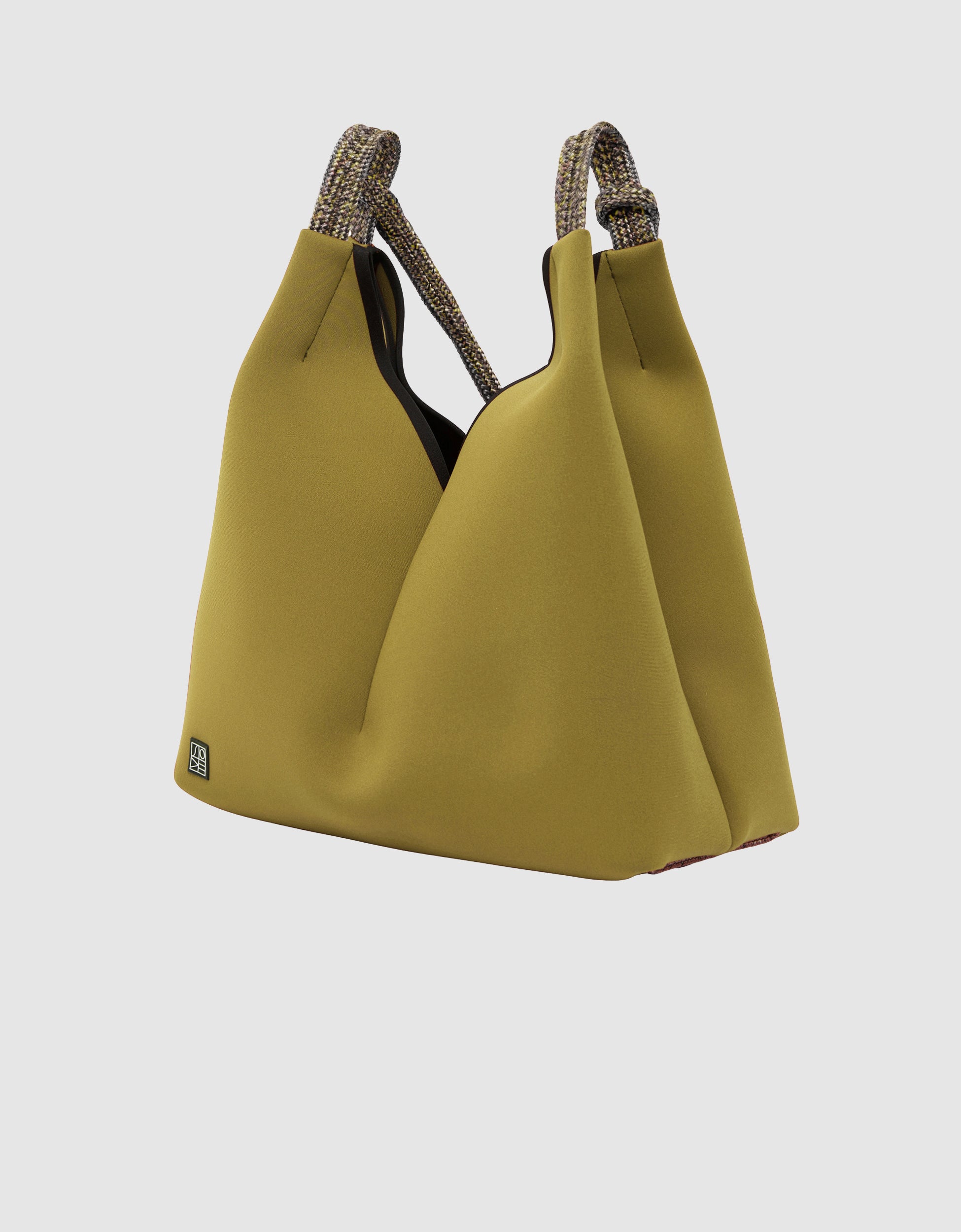 Solstice mini tote in olive oil