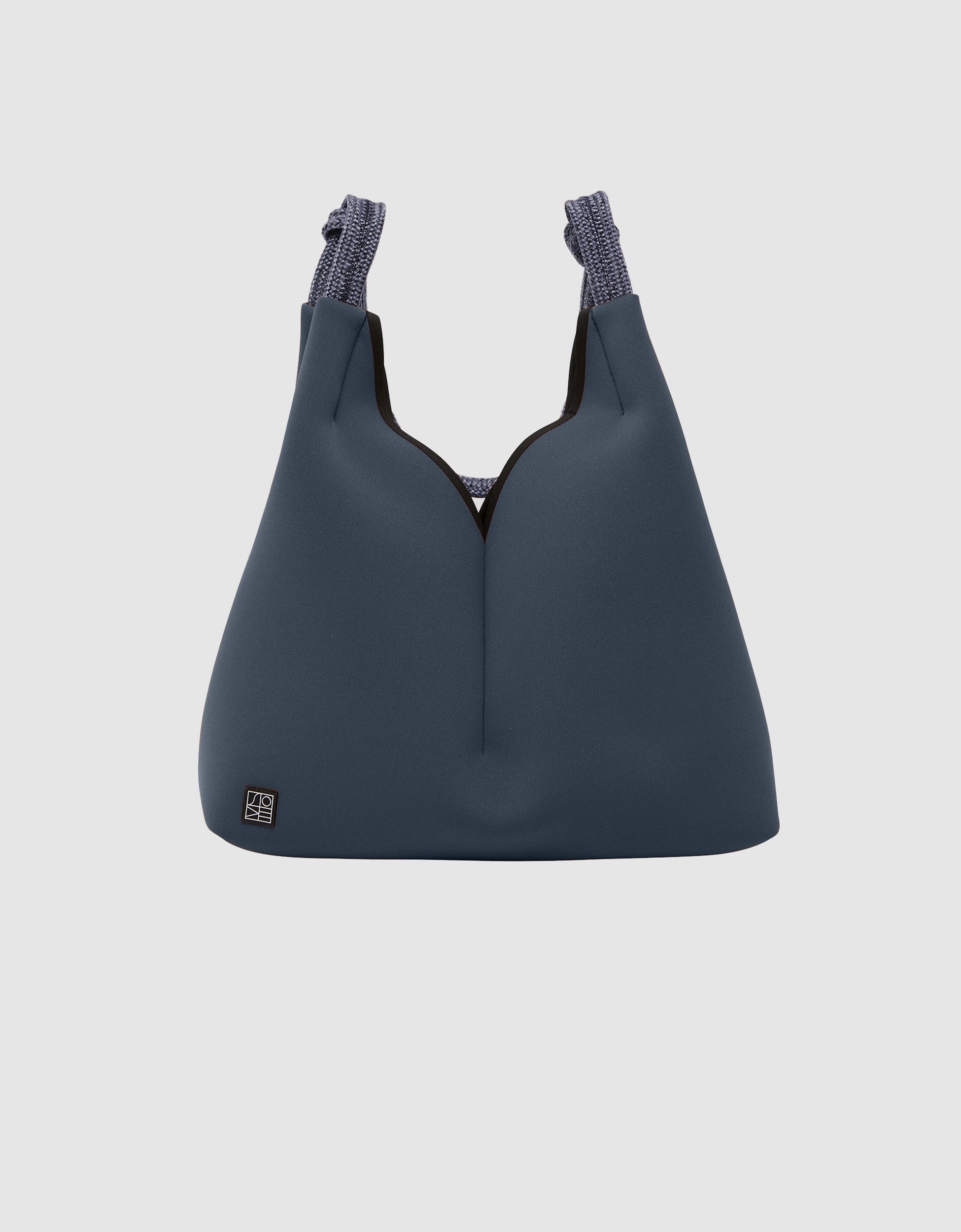 Solstice mini tote in pewter