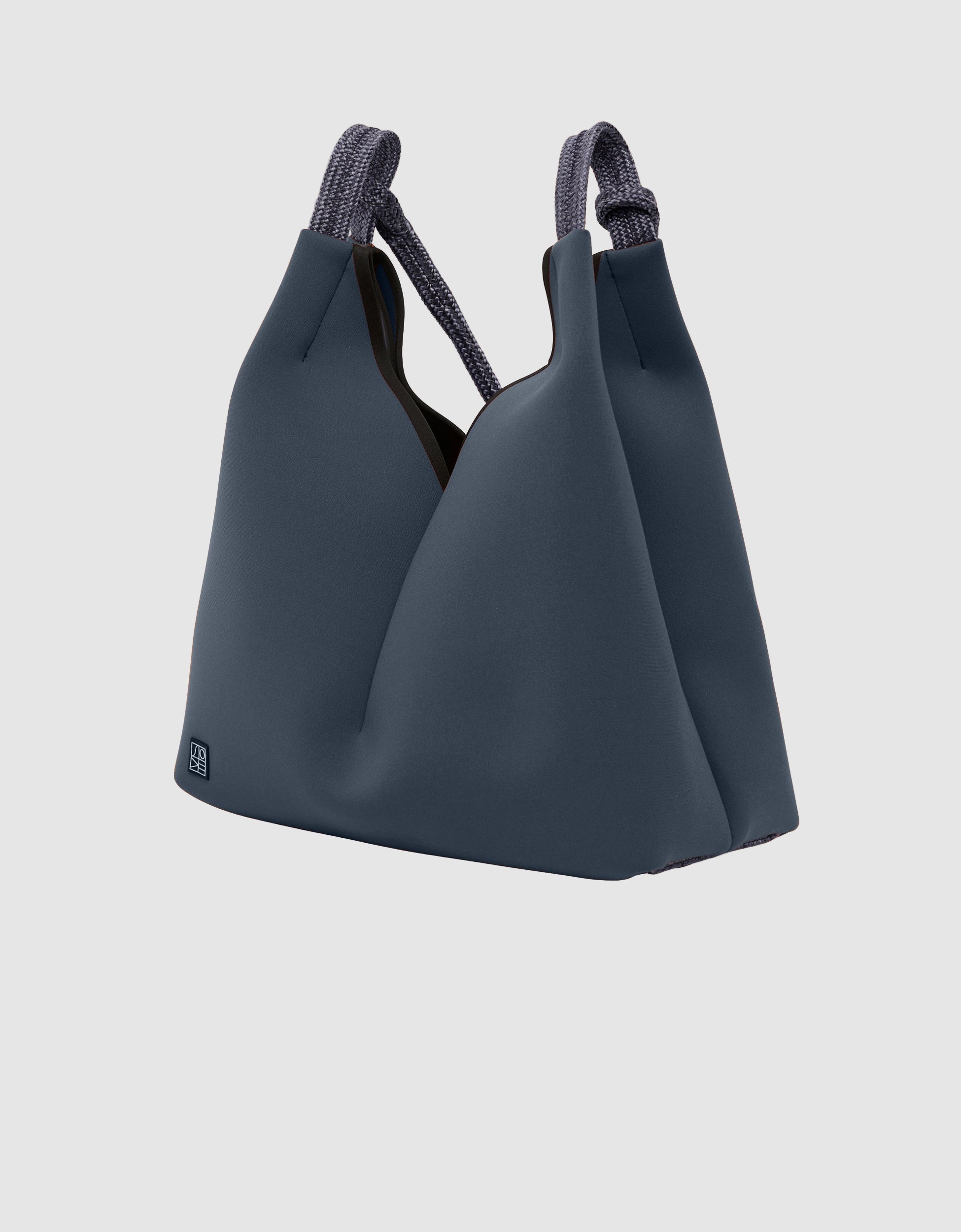 Solstice mini tote in pewter