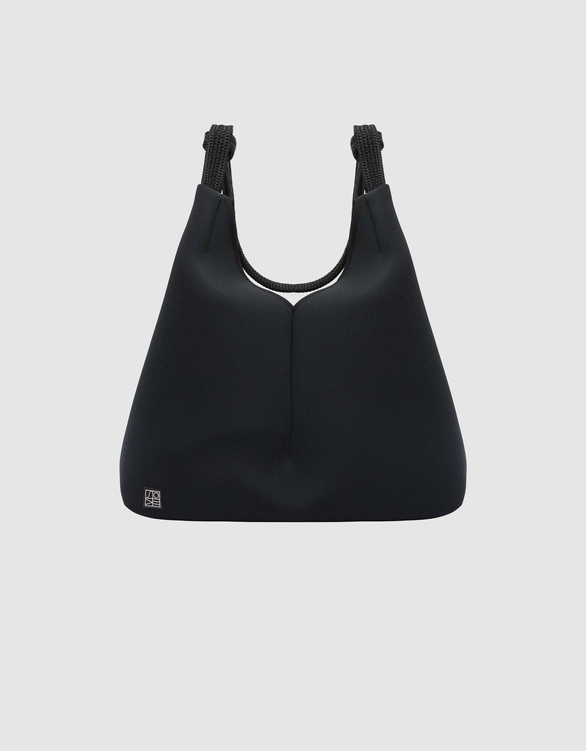 Solstice mini tote in black