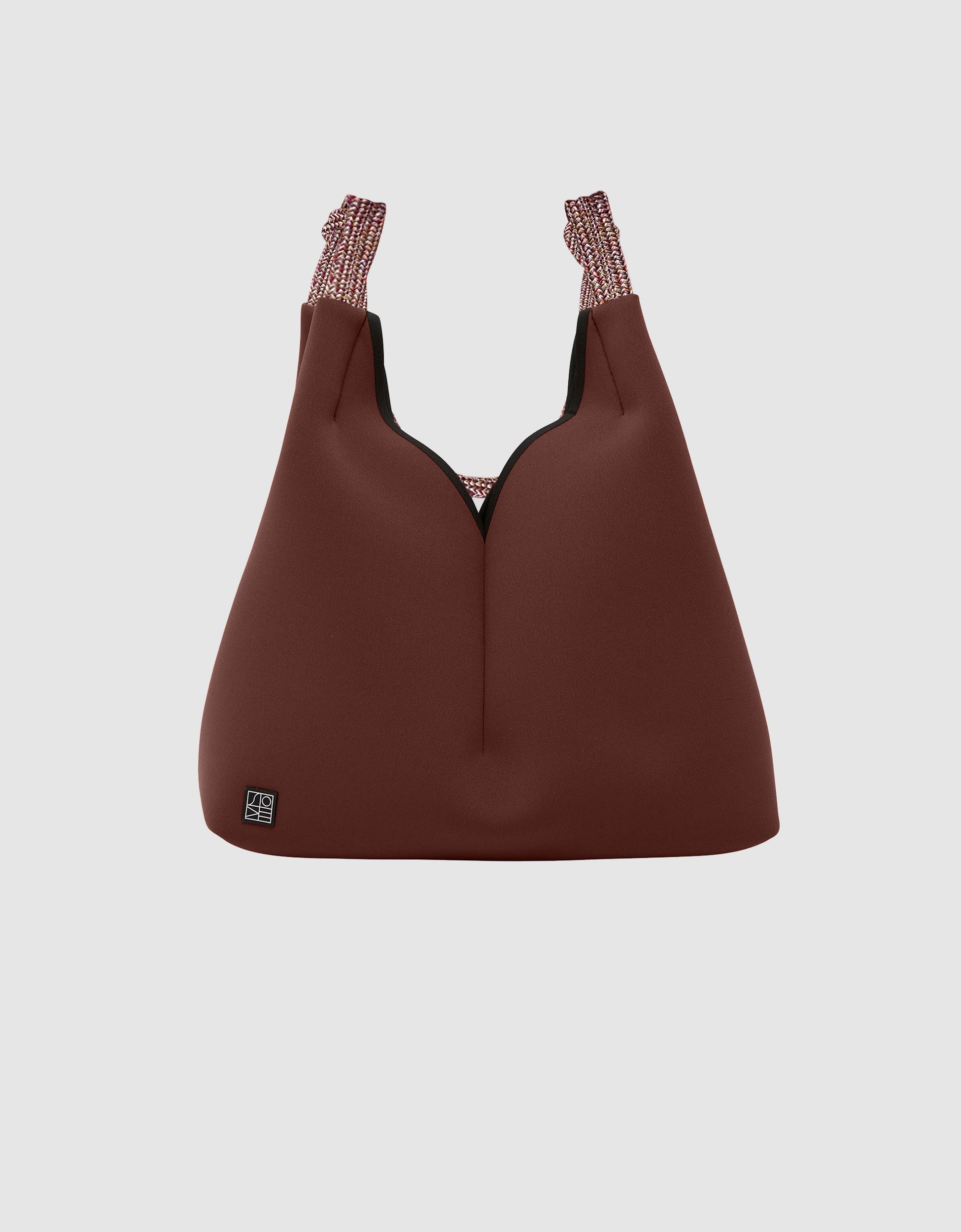 Solstice mini tote in espresso