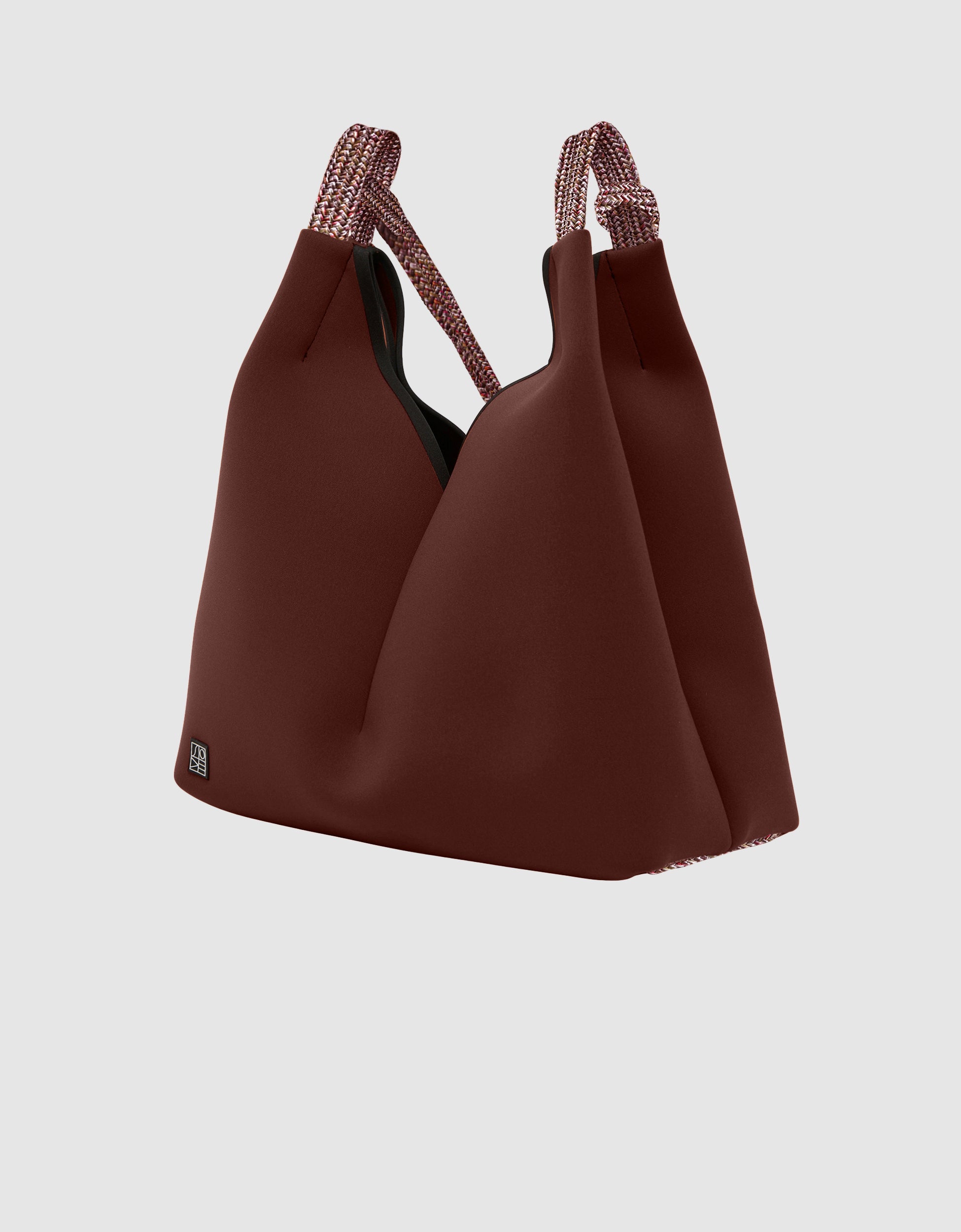 Solstice mini tote in espresso