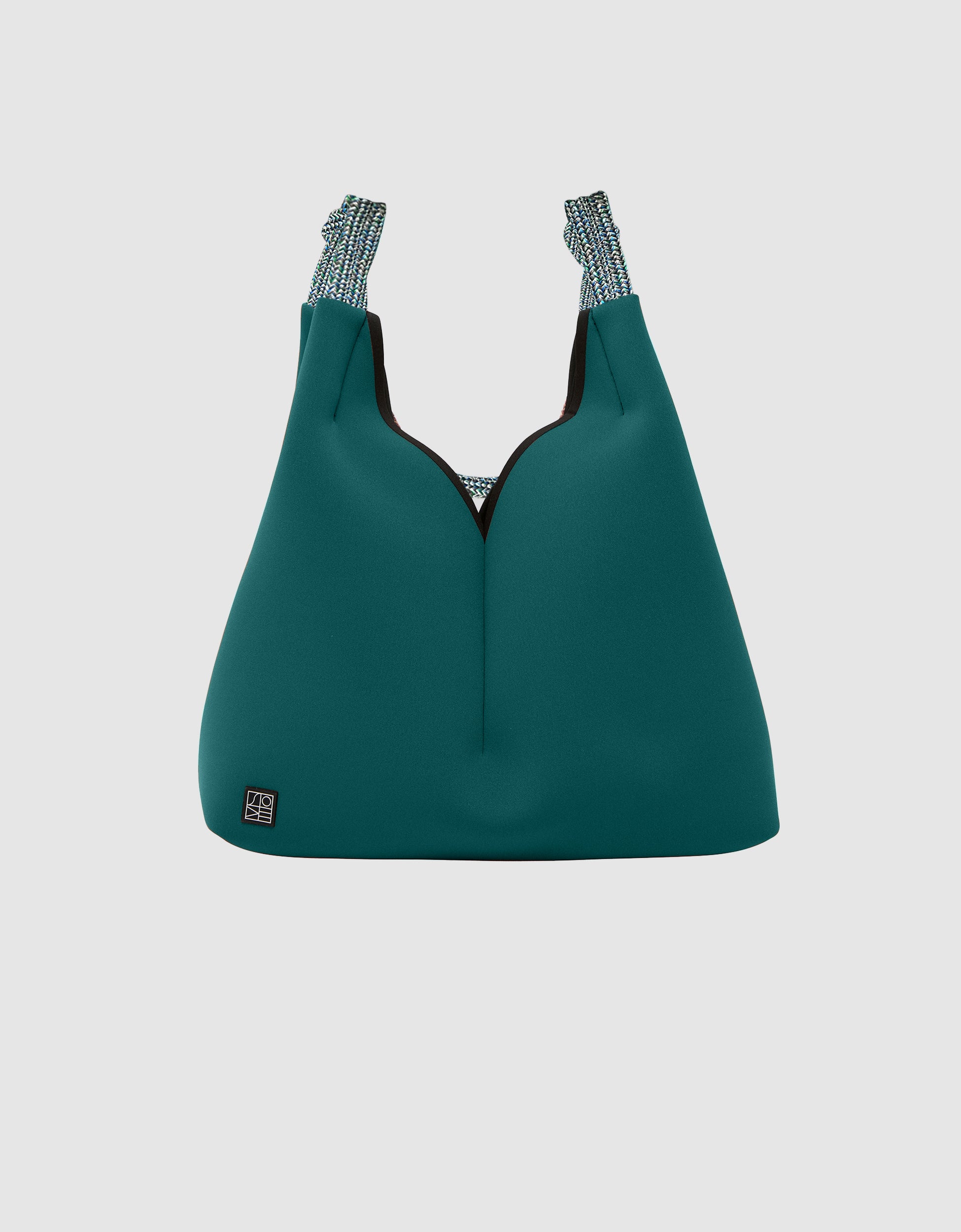 Solstice mini tote in scarab