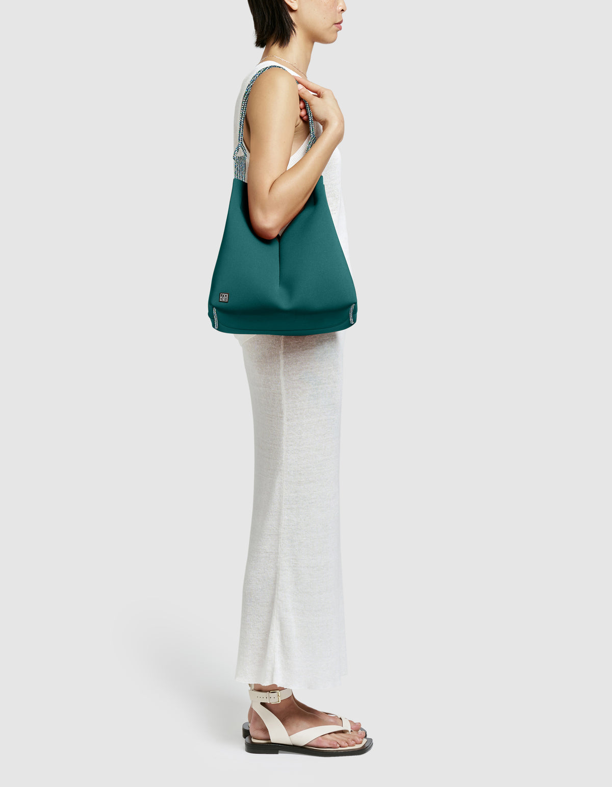 Solstice mini tote scarab