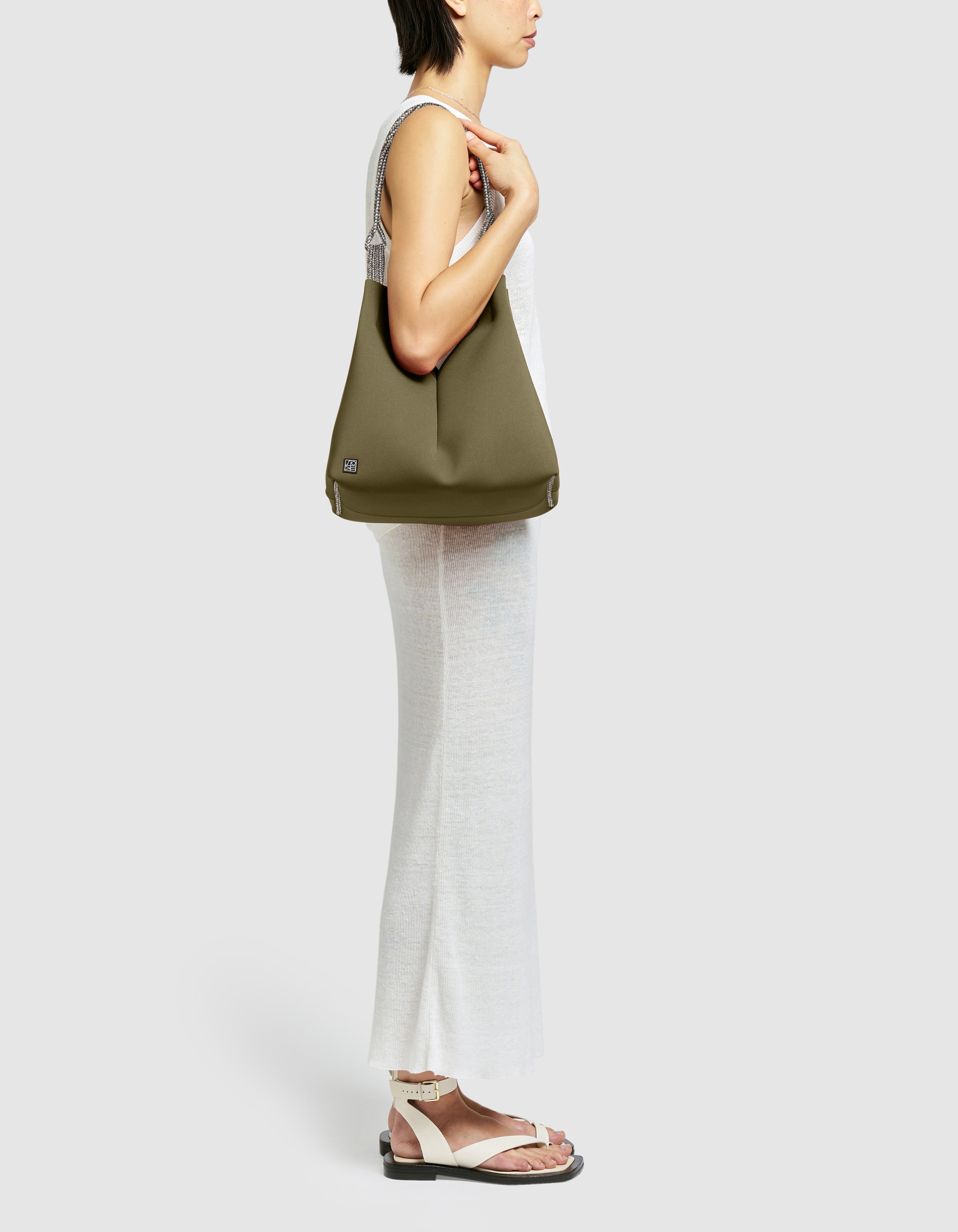 Solstice mini tote in shadow