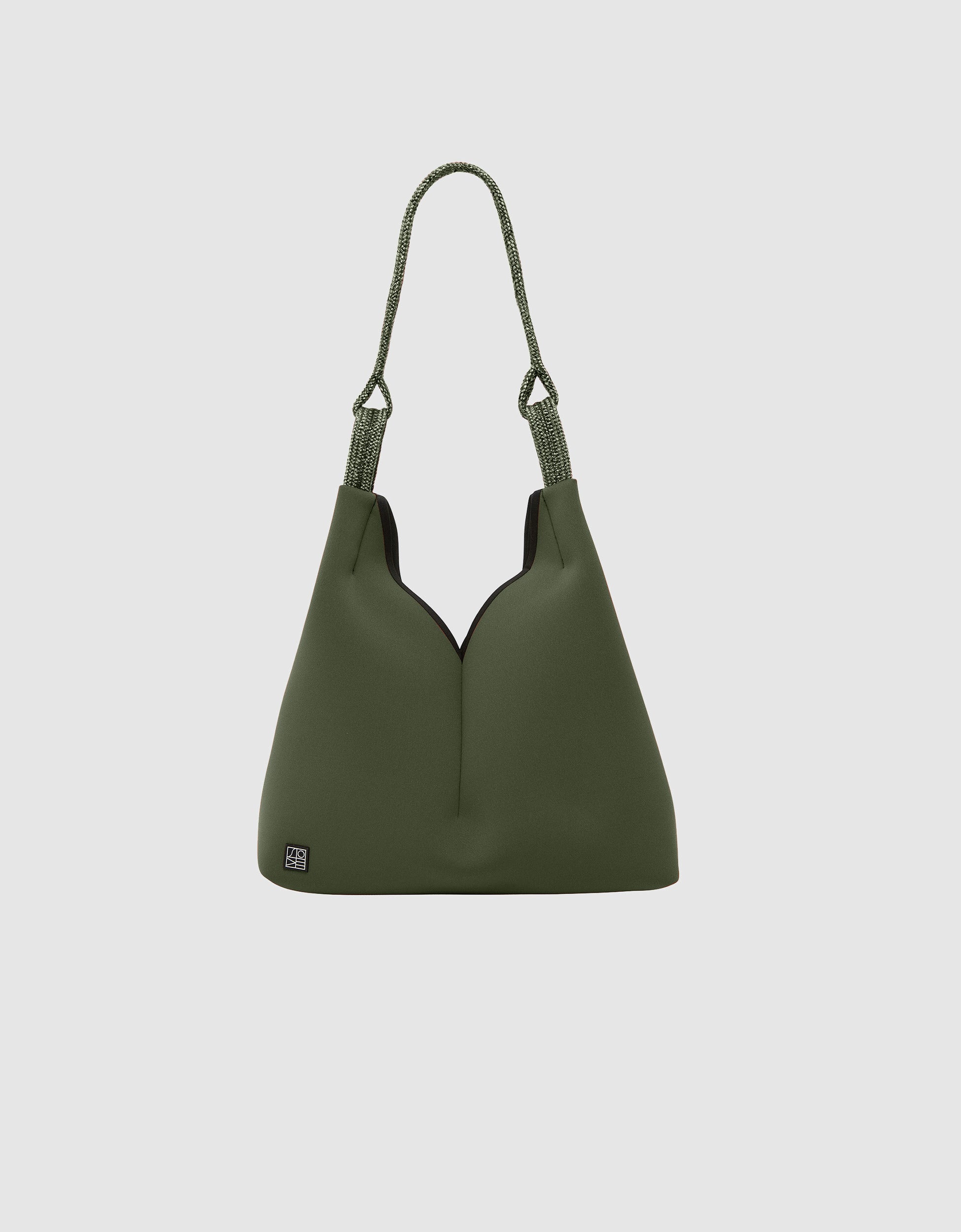 Solstice mini tote in smoky moss