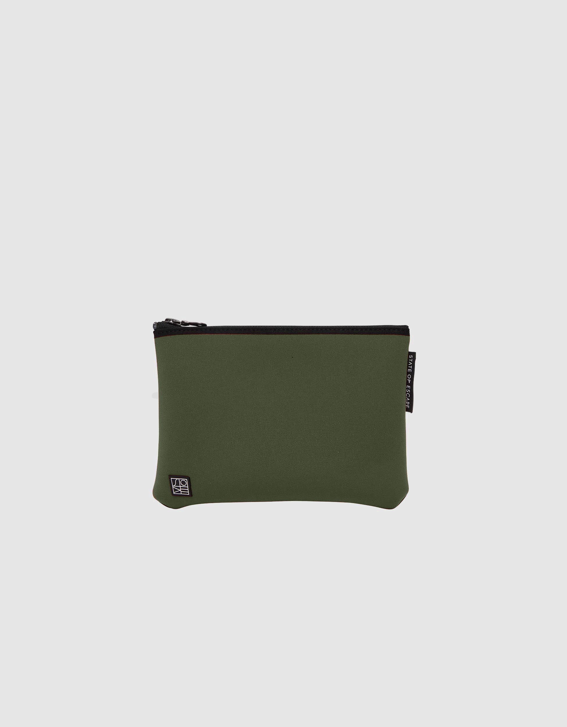 Solstice mini tote in smoky moss