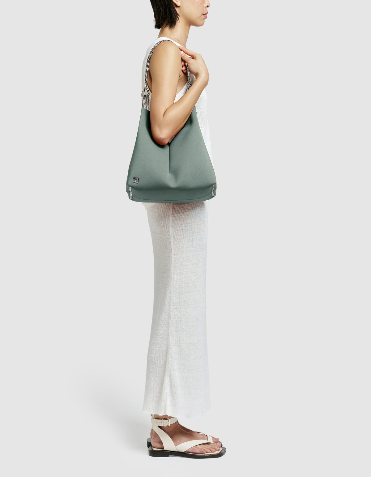 Solstice mini tote sea salt