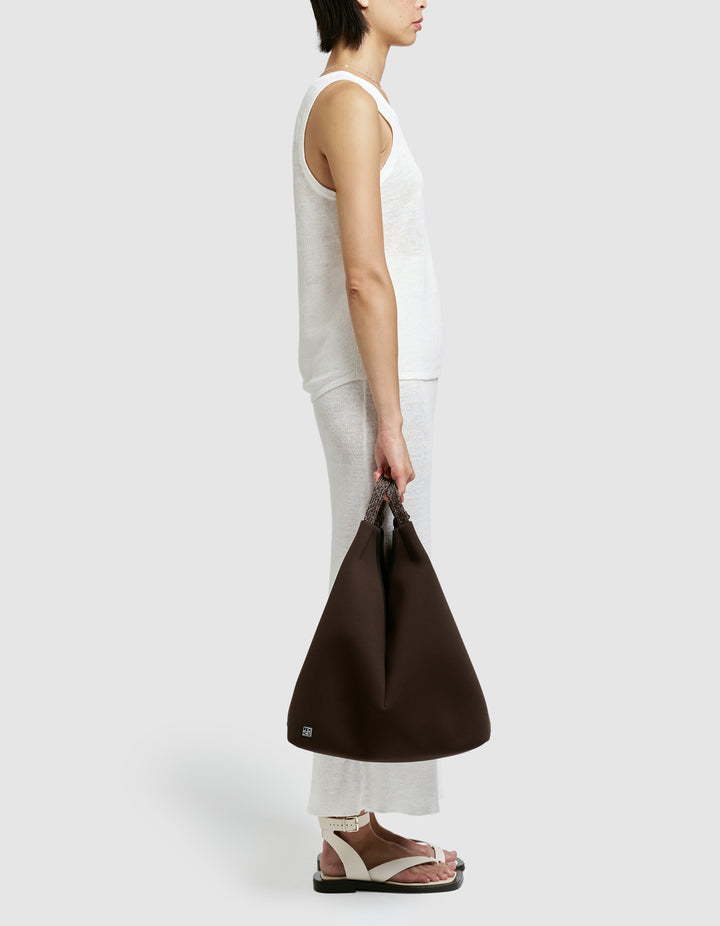 バッグ STATE OF ESCAPE Solstice Rucksack Solstice tote in cacao – State of Escape