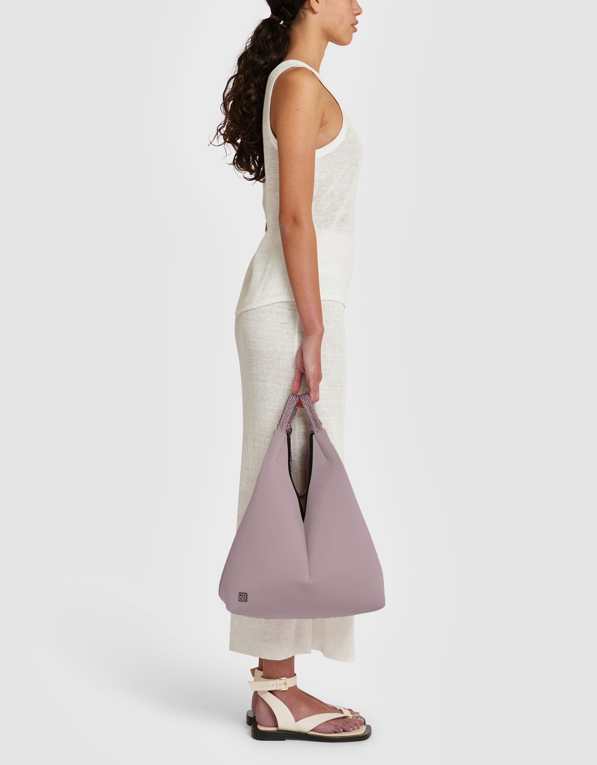 Solstice tote in cairo rose