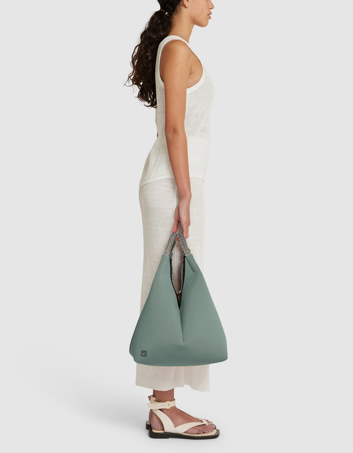 Solstice tote sea salt