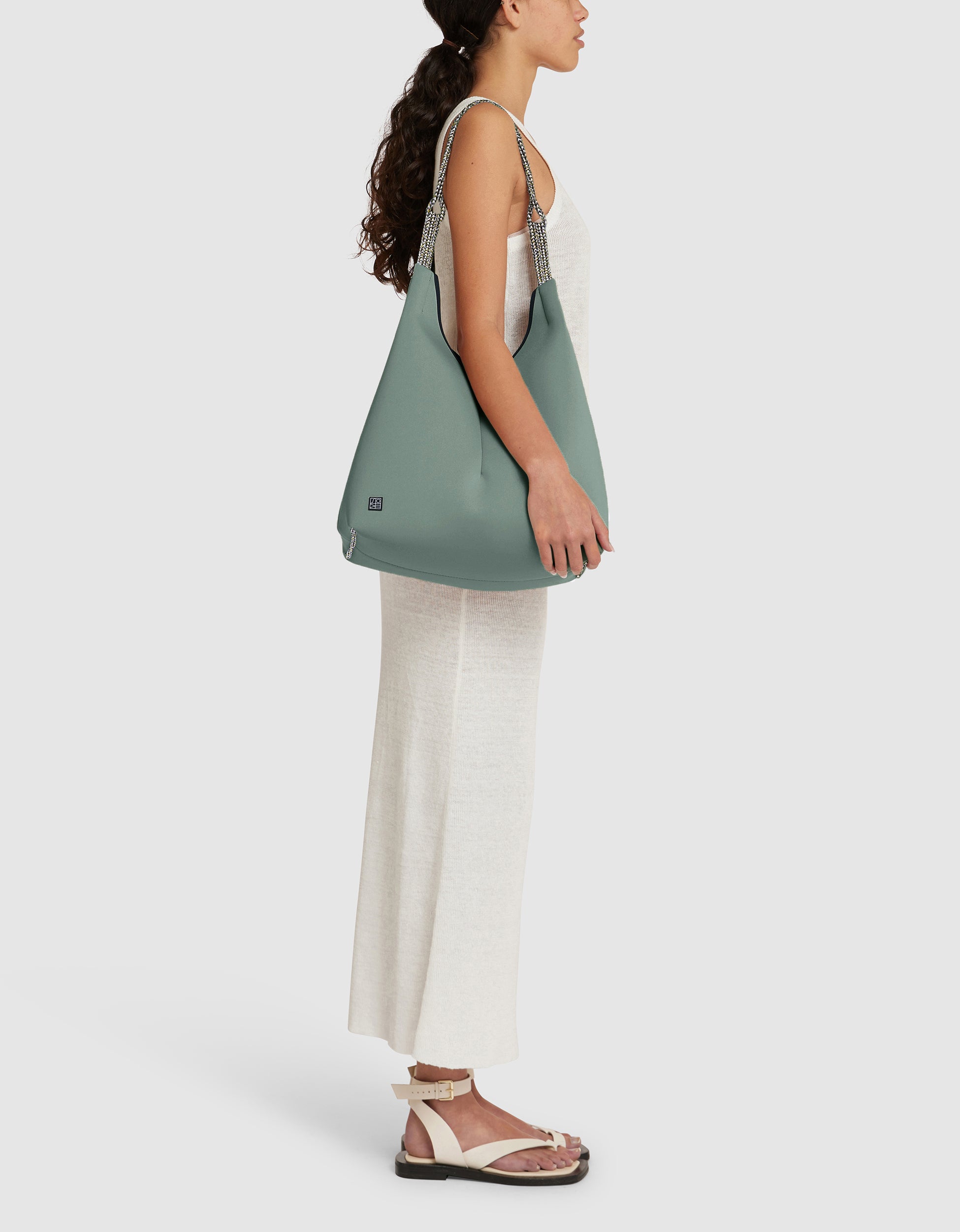 Solstice tote in sea salt