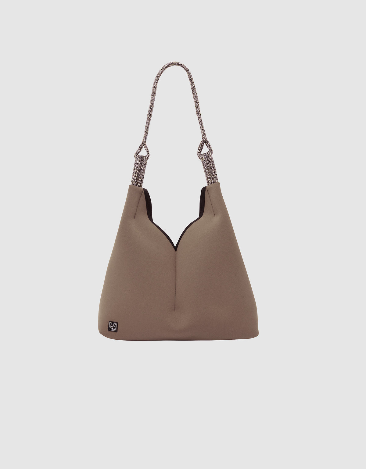 Solstice mini tote in woodsmoke