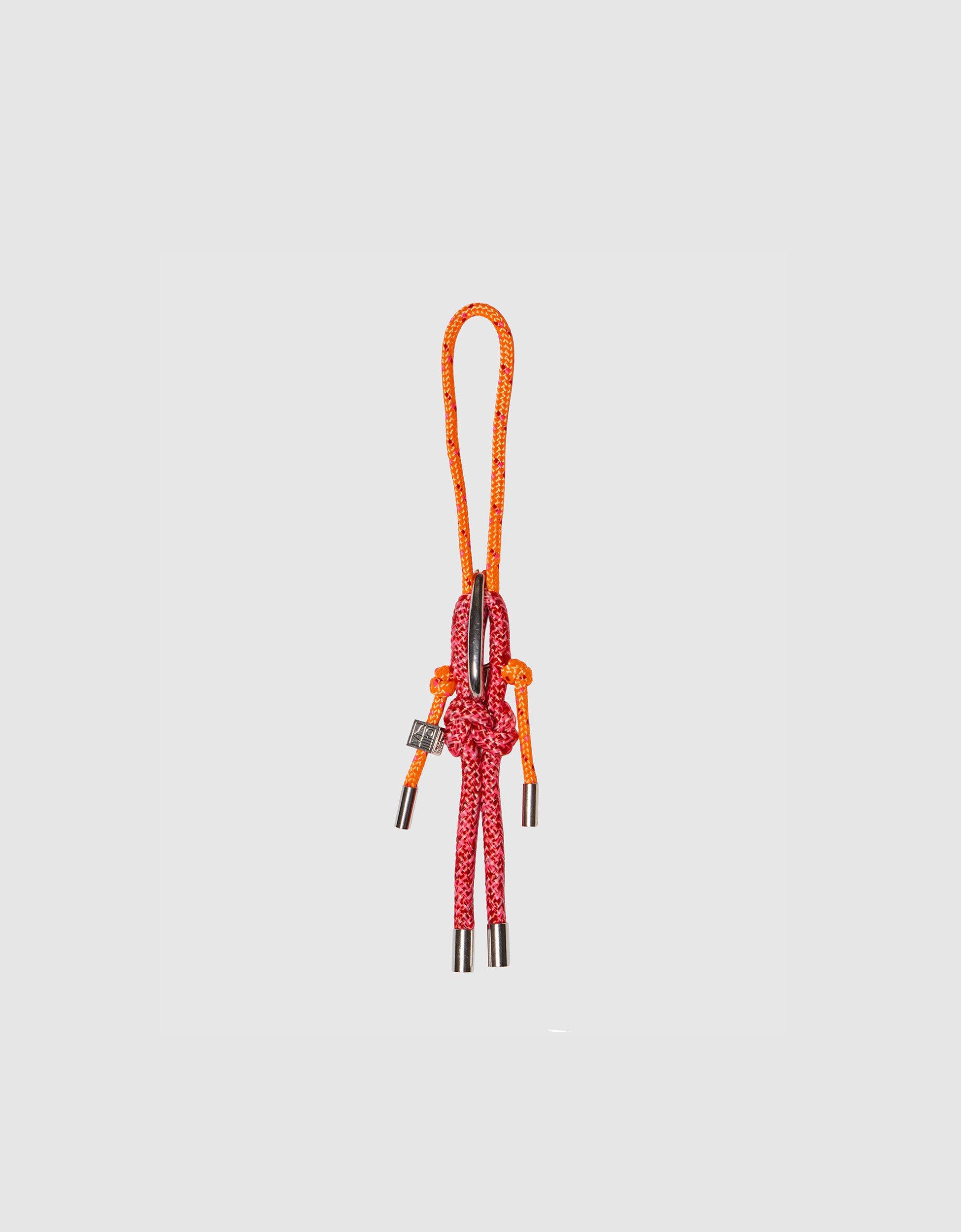 Zoe Mini me bag charm in sunset / hibiscus