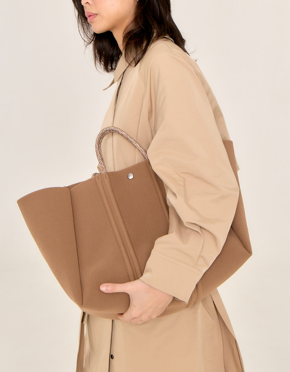Meridian large tote hazelnut