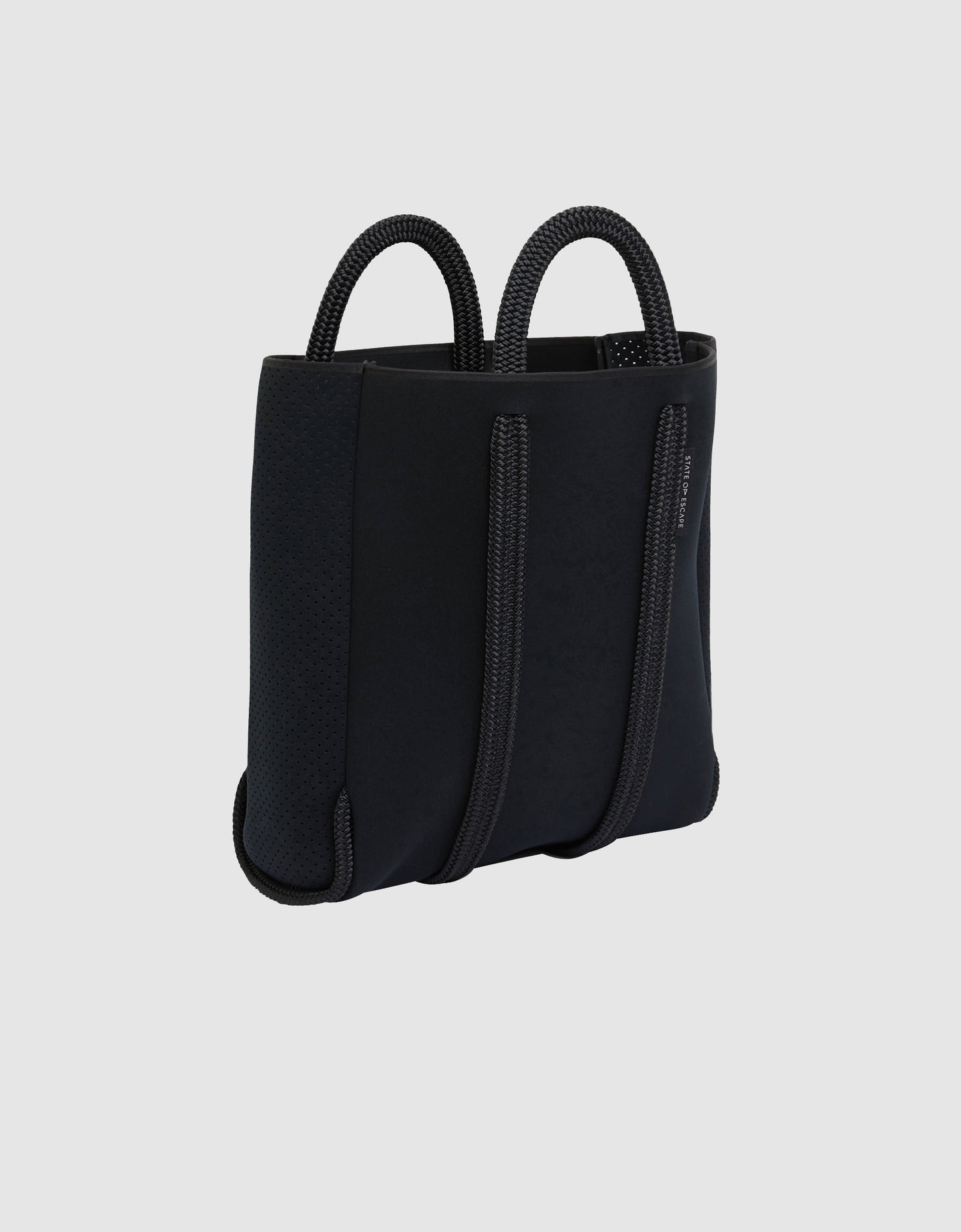 Satellite Folio Tote In Black – State of Escape