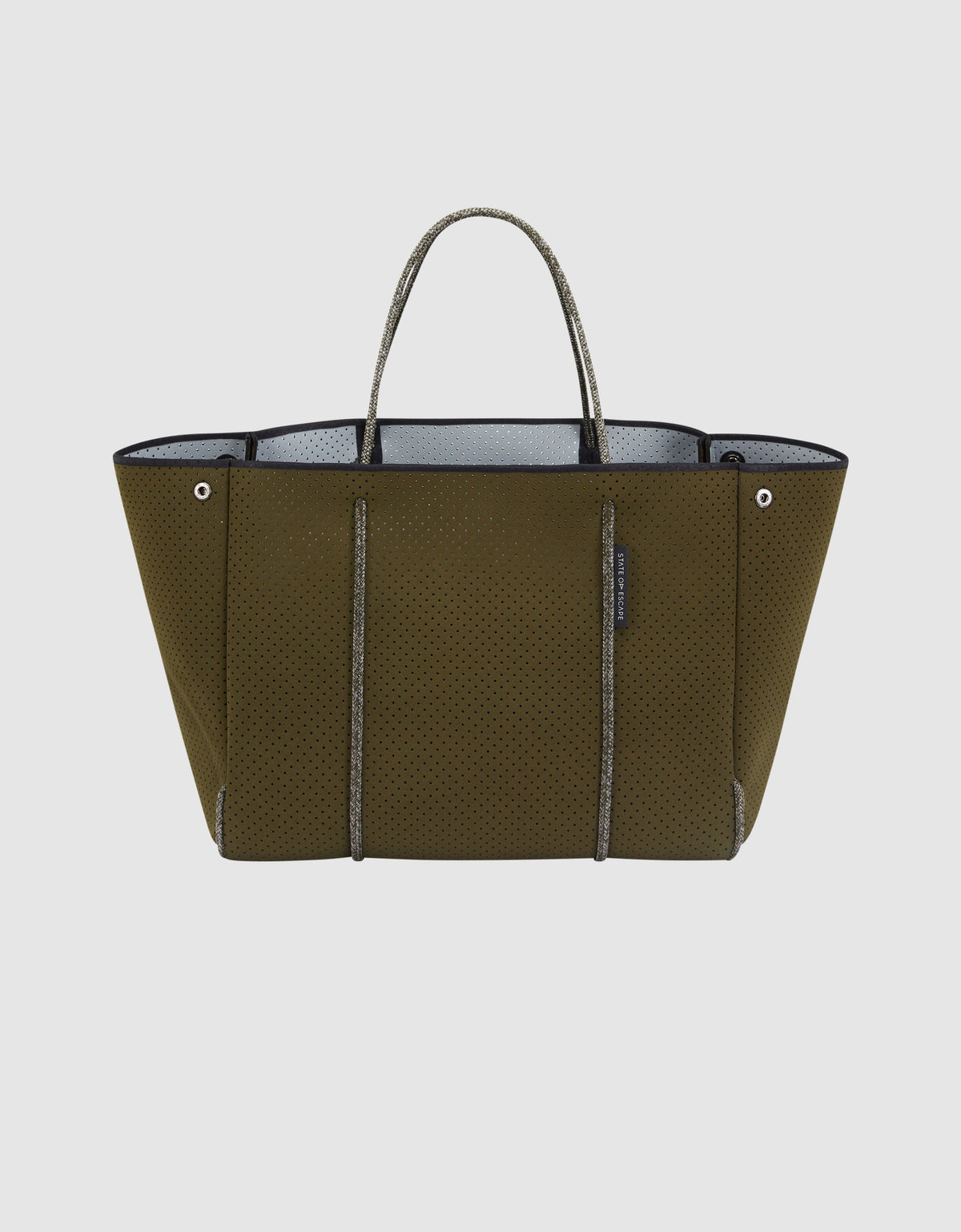 Escape™ tote in khaki / grey (dual tone)