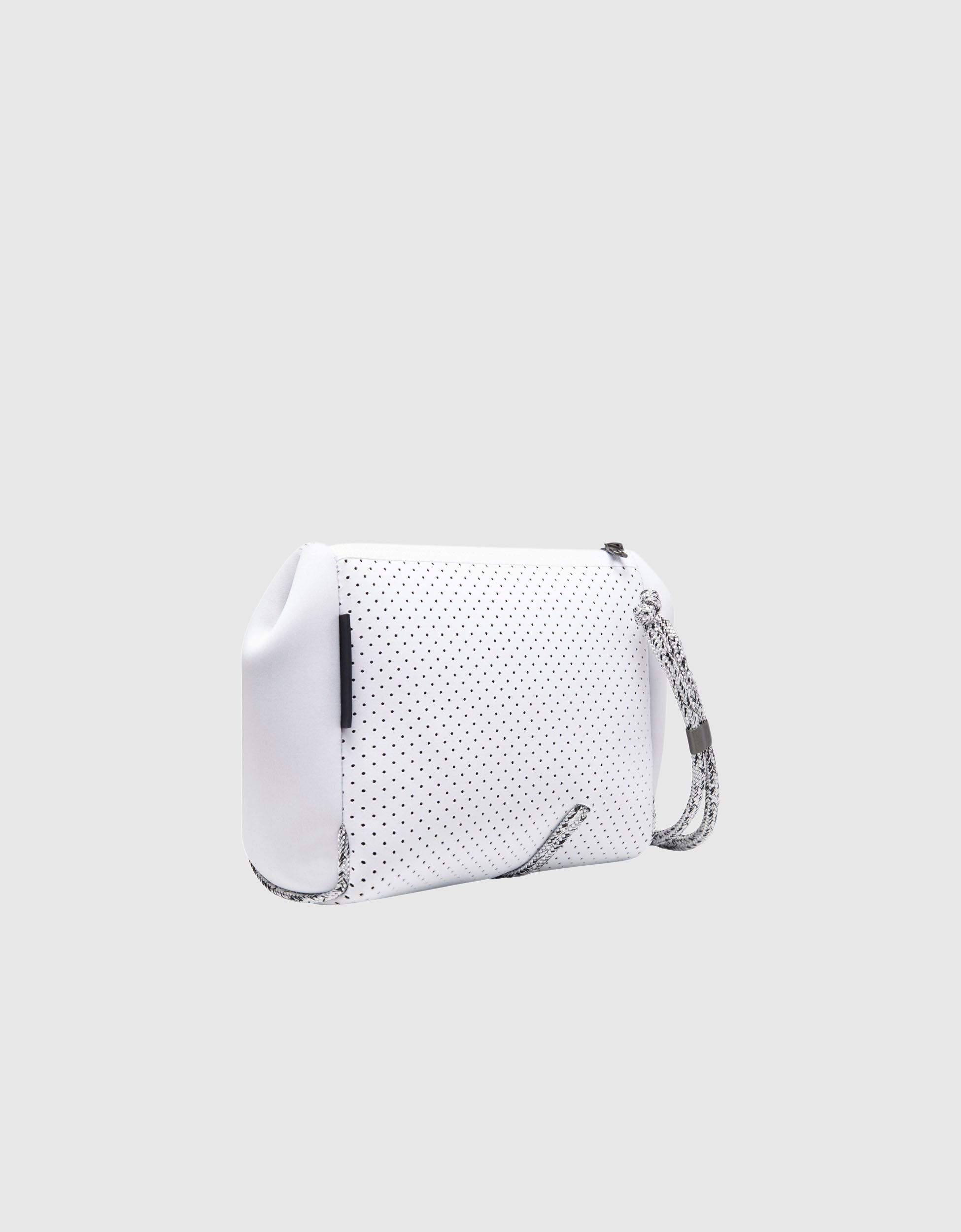 Festival crossbody in white with blended rope