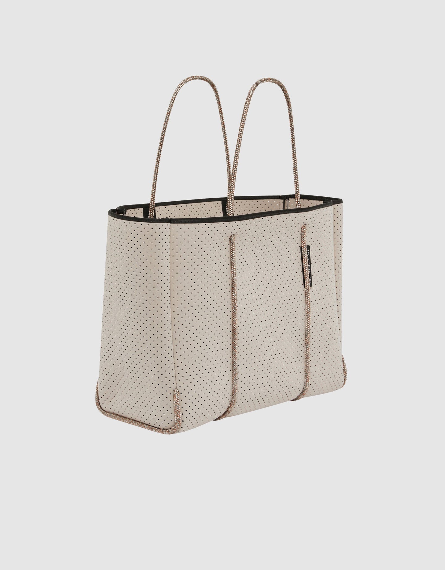 限定コラボ!!【State of Escape】Heralbony x Flying Solo tote Heralbony x Flying Solo tote in white – State of Escape