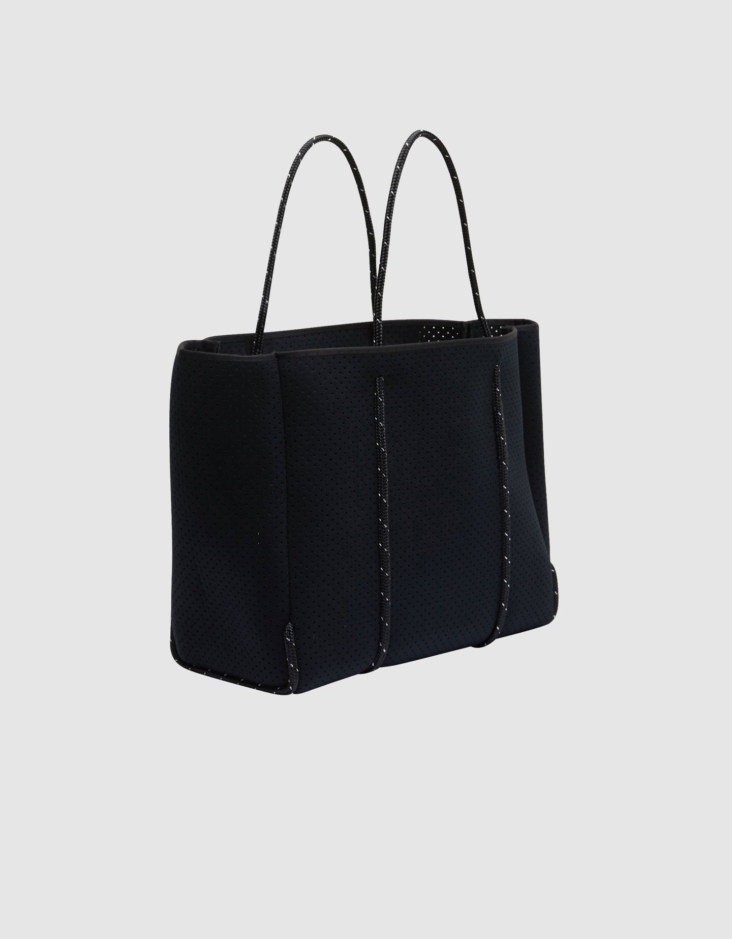 Flying Solo tote in highlight fleck black – State of Escape